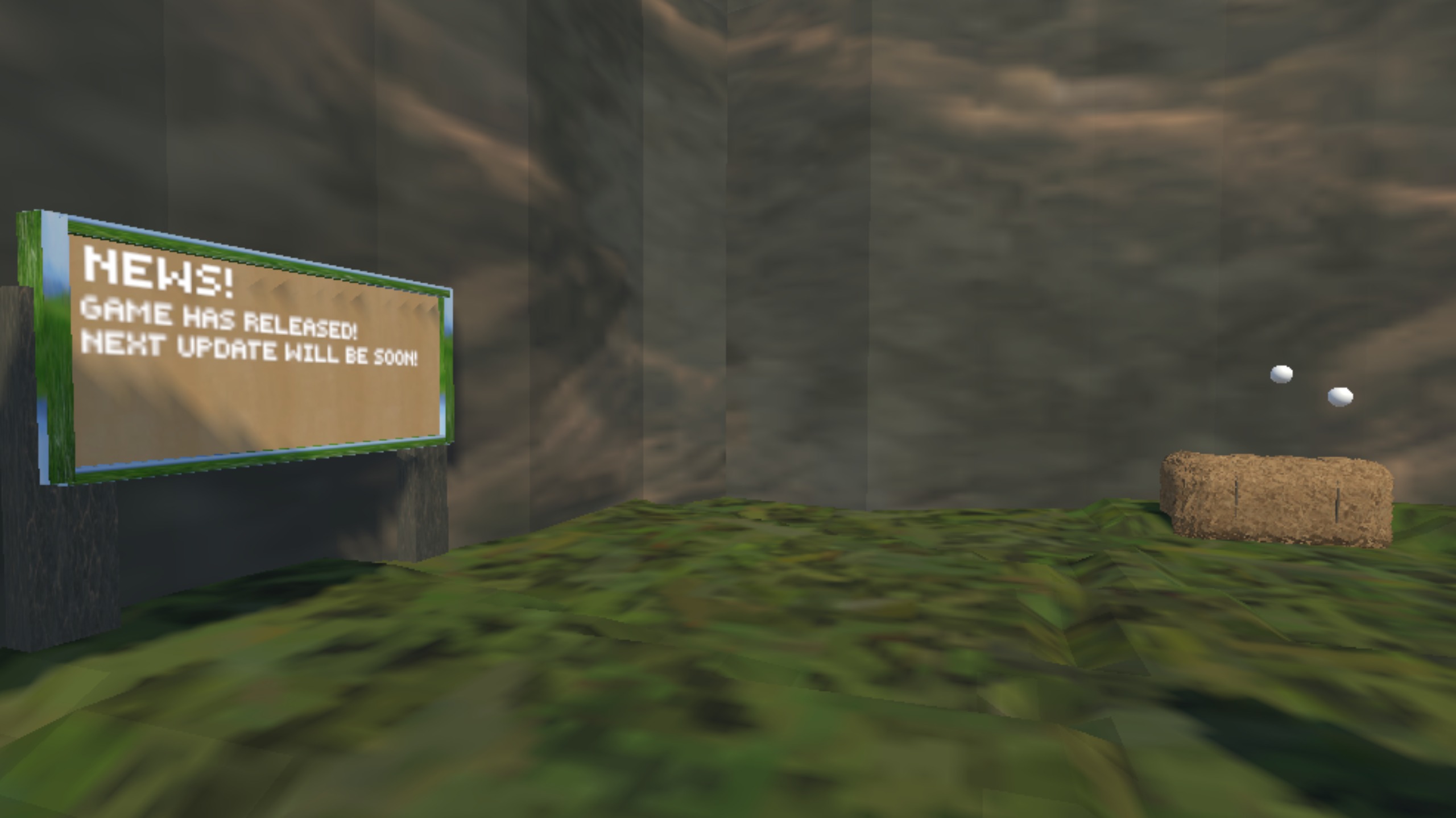 Rush Tag — in-game news board